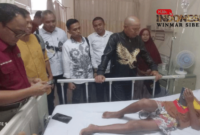 Bupati Saipul Pantau Kondisi Pasien Bibir Sumbing Dioperasi di RS UNHAS Makassar