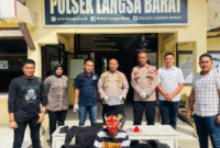 Polsek Langsa Barat Tangkap Pencuri Motor, Satu Pelaku Buron