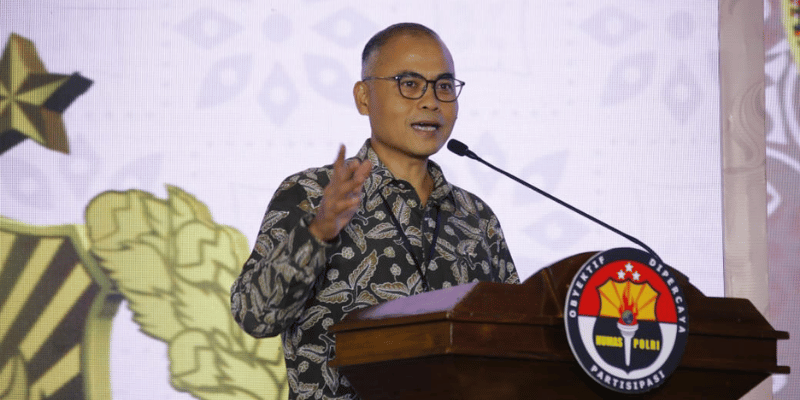 Direktur Pemberitaan ANTARA, Irfan Junaidi, menekankan pentingnya jejaring media massa bagi Humas Polri dalam mendukung tugas-tugas kepolisian.