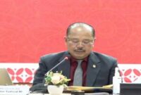 Ketua Komisi Yudisial Amzulian Rifai membuka seleksi wawancara calon hakim agung dan calon hakim ad hoc HAM di Mahkamah Agung tahun 2025 di Auditorium KY, Jakarta, Rabu (6/8/2025).( ANT)