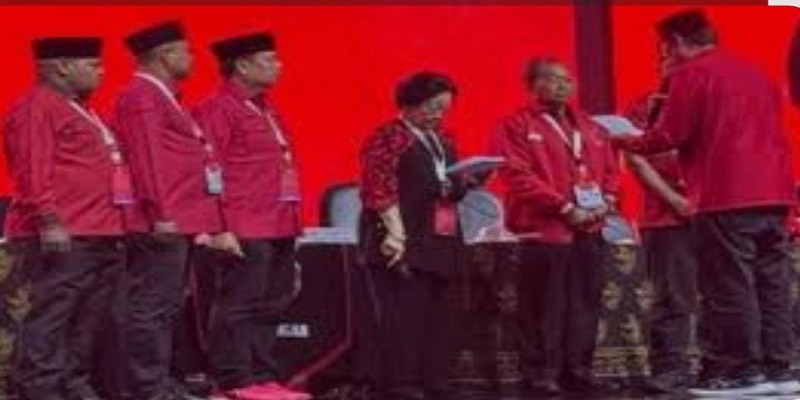 Suasana kongres VI PDIP di Bali.(net)