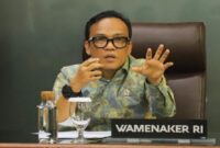 Komisi Pemberantasan Korupsi (KPK) menangkap Wakil Menteri Ketenagakerjaan Immanuel Ebenezer atau Noel dalam operasi tangkap tangan (OTT) pada Kamis (21/8/2025). (cnn indonesia/detik.com)

