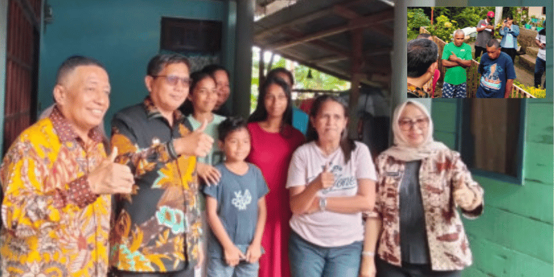 Warga di kawasan Passo Waimahu RT 43/RW 09 menyampaikan apresiasi kepada Pemerintah Kota (Pemkot) Ambon