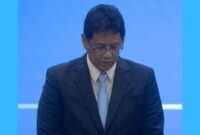Menteri Keuangan (Menkeu) Purbaya Yudhi Sadewa menyampaikan permintaan maaf atas pernyataannya yang sebelumnya menyebut tuntutan demo 17+8 hanya mewakili sebagian kecil rakyat Indonesia. (cnn Indonesia)