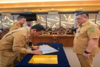 FT : Pemprov Riau kembali melakukan penyegaran birokrasi melalui rotasi dan pelantikan pejabat eselon II pada Jumat (19/9/2025). 