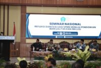  Seminar Nasional “Evaluasi SPMB Menuju Pendidikan Berkualitas dan Inklusif” yang digelar di Makassar, Sabtu (11/10).