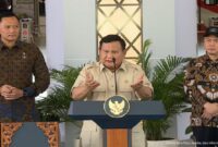 Pertemuan Prabowo dengan mantan Menhub Ignasius Jonan kemarin sore, salah satunya membahas polemik kereta cepat Whoosh.
(Foto: Cnn Indonesia/Tangkapan layar Youtube Sekretariat Presiden)
