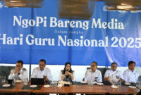 Kemendikdasmen melalui Direktorat Jenderal Guru, Tenaga Kependidikan, dan Pendidikan Guru (Ditjen GTKPG) saat melakukan keterangan kepada sejumlah media di Jakarta, Senin (01/12/2025)