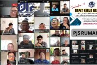 Suasana Rakernas PJS yang dilangsungkan secara hybrid, Senin (29/12/2025)