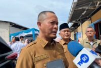 Wali Kota Pekanbaru, Agung Nugroho, langsung turun meninjau lokasi terdampak pada Senin (6/4/2026) pagi.