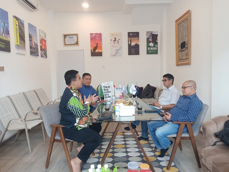  Pengurus DPP PJS diterima Ketua Dewan Kehormatan DPP PJS, Farid Aljawi di kantor Tursina Tour, Selasa (05/05/2026) di Jakarta