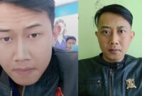 Wajah Taufik Hidayat pelaku penyekapan wanita di Bandung yang saat ini sedang diburu polisi. (CNN Indonesia/ Detikcom)