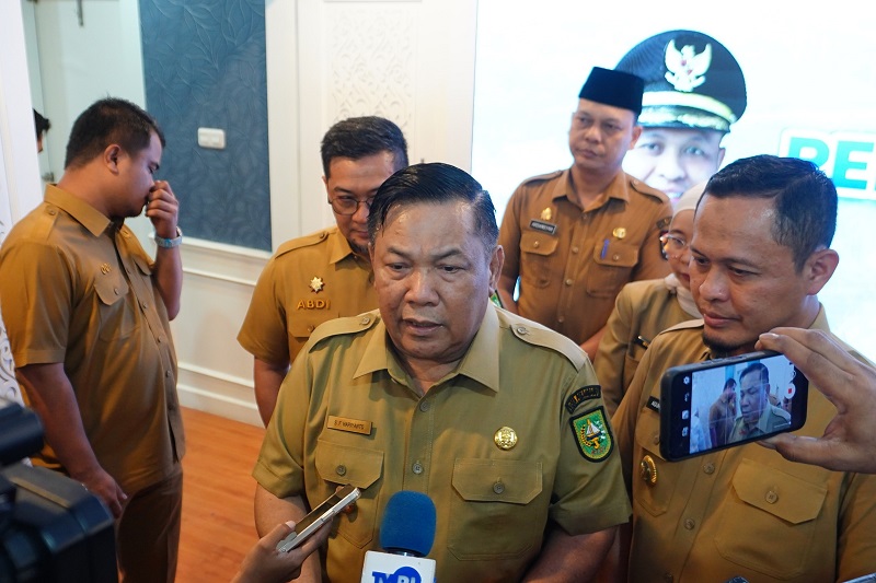 Plt Gubernur Riau, SF Hariyanto, mengapresiasi strategi PKK dongkrak PAD yang diluncurkan Pemerintah Kota Pekanbaru. (ist)
