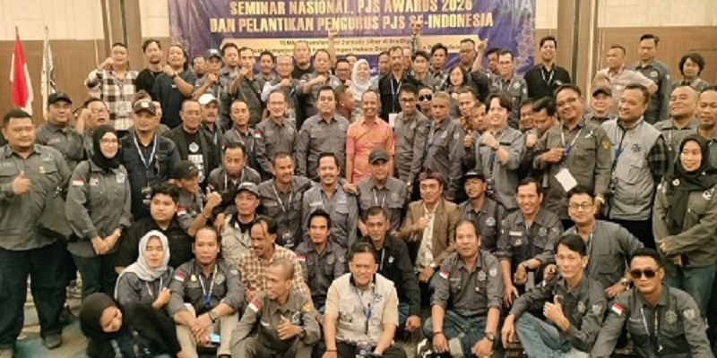  Anggota Dewan Pers, Muhammad Jazuli, M.I.Kom, saat menjadi narasumber pada sesi penutup Musyawarah Nasional (Munas) III Pro Jurnalismedia Siber (PJS) di Jakarta, Rabu (22/7/2026).
