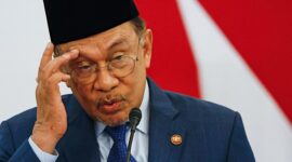 PM Anwar Ibrahim mengimbau masyarakat berdoa agar kabut asap imbas kebakaran hutan di Indonesia segera mereda menjelang perayaan Hari Kemerdekaan Malaysia. (CNN Indonesia/Reuters)
