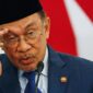 PM Anwar Ibrahim mengimbau masyarakat berdoa agar kabut asap imbas kebakaran hutan di Indonesia segera mereda menjelang perayaan Hari Kemerdekaan Malaysia. (CNN Indonesia/Reuters)
