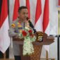Kapolda Sulawesi Tengah Irjen Pol Nasri memberikan arahan kepada personel Polres Tojo Una-Una saat kunjungan kerja di Mako Polres Tojo Una-Una, Selasa (25/8/2026).
