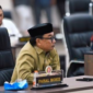 Ketua Komisi III DPRD Bone Bolango, Faisal Mohie saat rapat KUA-PPAS bersama TAPD, Selasa (18/08/2026)
