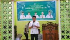 Bupati Banggai Kepulauan Rusli Moidady menghadiri peringatan Maulid Nabi 1448 Hijriah di Masjid Nur Hidayah Pemda, Rabu (26/8/2026).