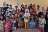 Wabup Serfi Kambey dan Nancy Dunda meninjau Dapur MBG Totikum Selatan di Desa Kanali (ist)