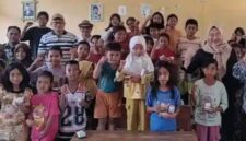 Wabup Serfi Kambey dan Nancy Dunda meninjau Dapur MBG Totikum Selatan di Desa Kanali (ist)