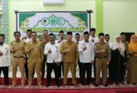 Ketua DPRD Kabupaten Banggai Kepulauan Arkam Supu mengikuti MTQ Imam Masjid Sulteng 2026 secara daring, Selasa (18/8/2026)