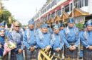 Plt Gubernur Riau, SF Hariyanto secara resmi membuka gelaran Festival Pacu Jalur 2026 di arena Tepian Narosa, Kabupaten Kuantan Singingi pada Rabu (19/8/2026). (mcriau)