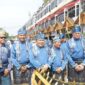 Plt Gubernur Riau, SF Hariyanto secara resmi membuka gelaran Festival Pacu Jalur 2026 di arena Tepian Narosa, Kabupaten Kuantan Singingi pada Rabu (19/8/2026). (mcriau)