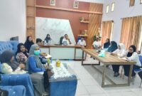 Forum Konsultasi Publik DPPKUKM Kabupaten Tojo Una-Una, Rabu (19/8/2026),di ruang rapat Kepala DPPKUKM Touna.