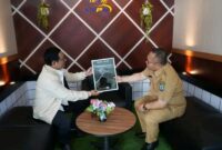 Sekda Bangkep, Muh Aris Susanto, melakukan koordinasi terkait penyaluran Dana Alokasi Umum Specific Grant atau DAU SG dan Dana Alokasi Khusus Fisik di Kantor Pelayanan Perbendaharaan Negara (KPPN) Luwuk, Senin (31 Agustus 2026).