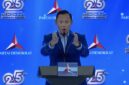 Ketua Umum Partai Demokrat AHY mengklarifikasi pidato politiknya yang sempat menyinggung soal pemilu dan batasan kekuasaan presiden. (CNN Indonesia)