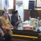 Ketua DPRD Banggai Kepulauan, Arkam Supu, menghadiri rapat koordinasi hidrometeorologi Selasa (1/9/2026)