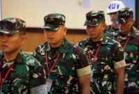 Pengadilan Tinggi Militer membatalkan pemecatan anggota BAIS TNI yang terlibat penyiraman air keras terhadap Andrie Yunus. (CNN Indonesia/ ANTARA )