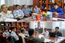 Tim Koordinasi dan Identifikasi Permasalahan Penyelenggaraan Pemerintahan Desa Kabupaten Tojo Una-Una saat mengevaluasi hasil pelaksanaan pemilihan BPD Tahun 2026 di ruang kerja Sekda Touna, Kamis (24/9/2026).
