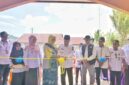 Bupati Banggai Kepulauan Rusli Moidady didampingi bunda PAUD meresmikan Gedung TK Negeri Ambelang sebagai komitmen pemerintah menghadirkan sarana pendidikan anak usia dini yang layak., Rabu (16/0/26).