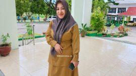 Kepala Bidang Pendidikan Dasar Dinas Pendidikan dan Kebudayaan Touna, Farida Ismail, S.Pd., M.Pd., (Klik Indonesia)