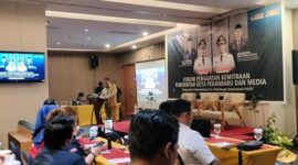 Pemko Pekanbaru menggelar FGD bersama media untuk memperkuat profesionalisme pers, menangkal disrupsi informasi, serta menjaga kepercayaan publik, Senin (14/9/26).