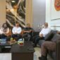 Wakil Bupati Banggai Kepulauan Serfi Kambey bersama Sekretaris Daerah Banggai Kepulauan dalam agenda silaturahmi resmi di Kantor Kejaksaan Negeri Banggai Laut, Rabu (2/9/2026).