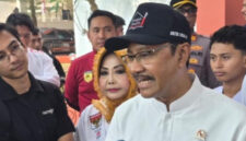 Menteri Sosial Gus Ipul menegaskan sanksi berjenjang bagi pegawai Kemensos yang terbukti terlibat judol. (CNN Indonesia)
