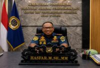 Kepala Kantor Unit Penyelenggara Pelabuhan (UPP) Kelas II Luwuk, Hasfar, M.SE., MM. (ist)