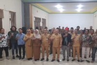 Sekda Bangkep Aris Susanto membuka lokakarya pengakuan dan perlindungan masyarakat hukum adat guna menjaga identitas budaya serta hak warga lokal, Selasa (29/9/26).