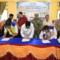 Pemda Bangkep menandatangani MOU dengan BWS Sulawesi III untuk mengatasi persoalan krisis air bersih di wilayah Bulagi Bersaudara. 