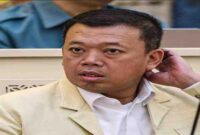 Menteri ATR BPN Nusron Wahid dua hari berturut-turut absen dalam rapat kerja bersama Komisi II DPR RI di tengah pengusutan OTT KPK, Rabu (16/9/26). (Ft: padek/jawa pos)