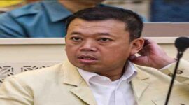 Menteri ATR BPN Nusron Wahid dua hari berturut-turut absen dalam rapat kerja bersama Komisi II DPR RI di tengah pengusutan OTT KPK, Rabu (16/9/26). (Ft: padek/jawa pos)