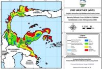 Fire Wheather Indek Sulawesi Tengah (ist)