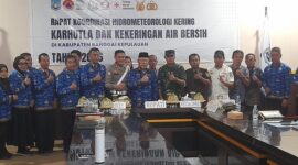 Pemkab Banggai Kepulauan menetapkan siaga darurat karhutla dan krisis air bersih yang melanda 2.951 jiwa di Bulagi dan Bulagi Selatan. (ist)