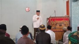 Bupati Bangkep Rusli Moidady menggelar Safari Jumat di Masjid Al-Rahman Desa Bobu untuk mempererat silaturahmi serta menyerap aspirasi masyarakat.(ist)