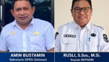 Sekretaris DPRD Tojo Una-Una memberikan klarifikasi resmi mengenai keberadaan oknum P3K RSUD Ampana di lingkungan Setwan (ist)