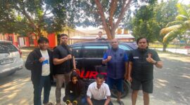 Tim Reserse Kriminal TRC Reskrim Polres Bangkep amankan HA (21) dan RL (24)  pelaku penganiayaan di Desa Lesan, Kecamatan Tinangkung, Banggai Kepulauan, Jumat (4/9/26).