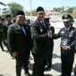 Wakil Bupati Banggai Kepulauan Serfi Kambey menghadiri upacara peringatan Harhubnas 2026 di Luwuk guna memperkuat konektivitas transportasi perbatasan, Rabu (30/9/26).